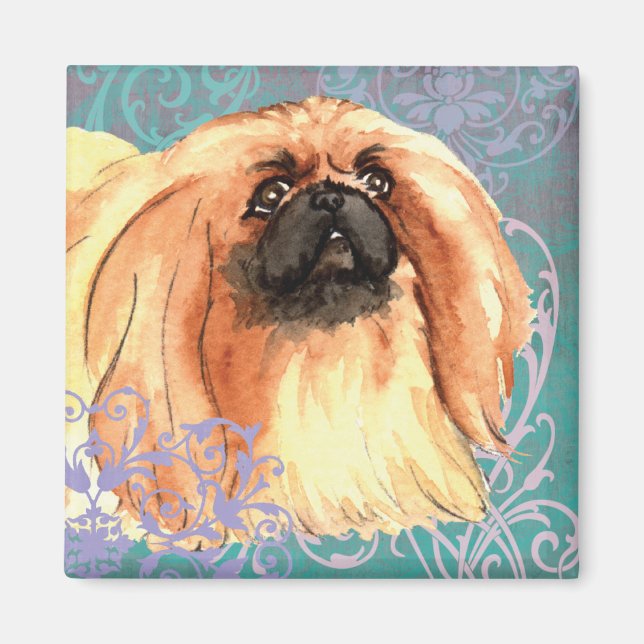 Aimant Elégant Pekingese (Devant)