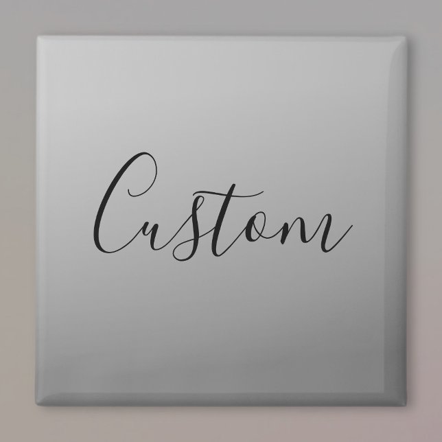 Aimant Élégant script moderne modifiable écriture de text (Créateur téléchargé)