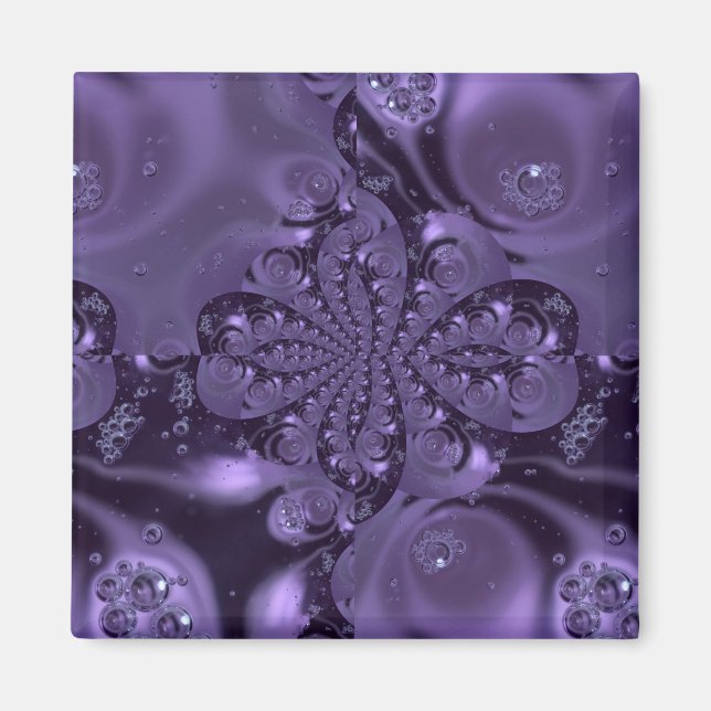 Aimant Élégante étincelle Royale Purple Liquide (Devant)