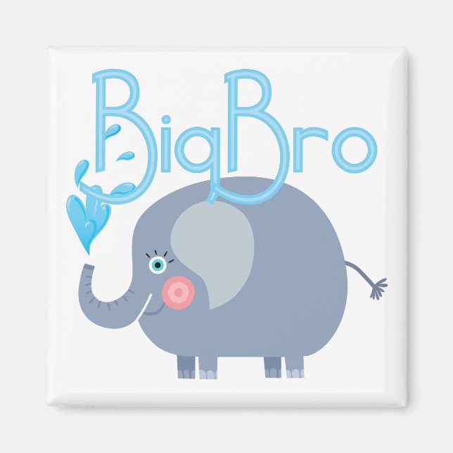 Aimant Elephant Big Bro (Devant)