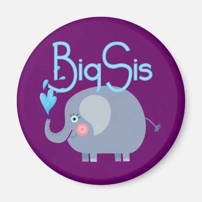Aimant Elephant Big Sis (Devant)