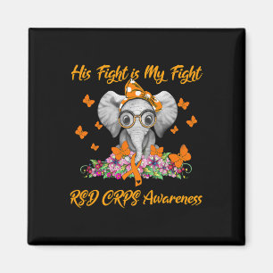 Aimant Elephant Sa Lutte Est Mon Combat Rsd Crps Sensibil