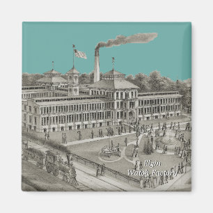 Aimant Elgin Watch Factory Elgin Illinois 1871