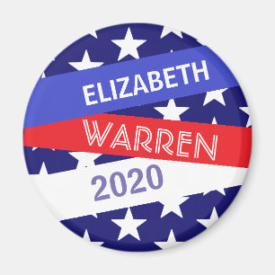 Aimant Elizabeth Warren pour la présidente 2020 politique