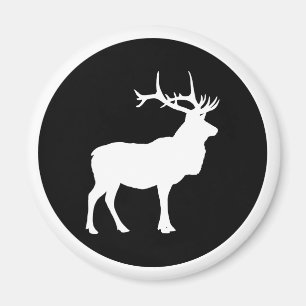 Aimant Elk Silhouette