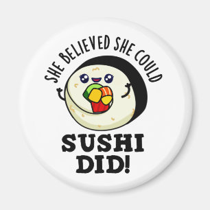 Aimant Elle Croyait Qu'Elle Pourrait Sushi A Fait Un Jeu 