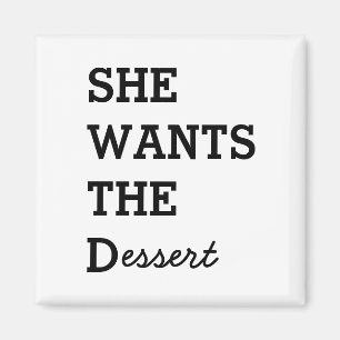 Aimant ELLE VEUT L'aimant D