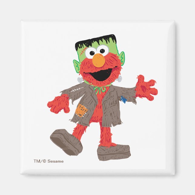 Aimant Elmo | Costume Frankenstein (Devant)