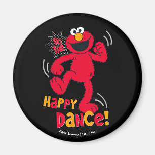 Aimant Elmo Faites la danse du bonheur