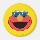 Elmo visage souriant avec lunettes de soleil