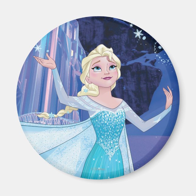 Aimant Elsa | Glace Élégante, Éclatante (Devant)