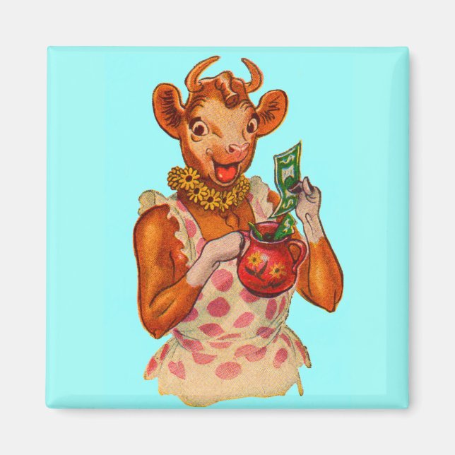 Aimant Elsie the Cow, gestionnaire de l'argent (Devant)