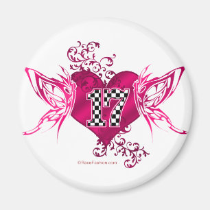 Aimant emballage du numéro 17