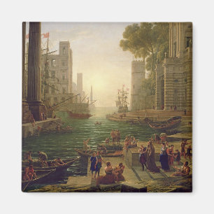 Aimant Embarquement de St Paula Romana chez Ostia,