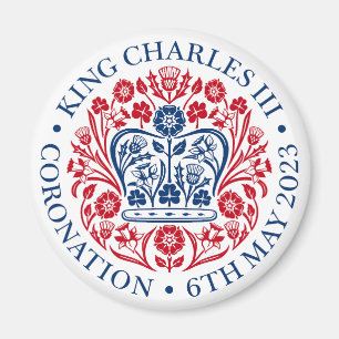 Aimant emblème de couronnement