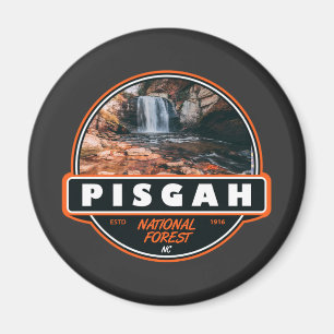 Aimant Emblème de la Pisgah Forêt nationale Caroline du N