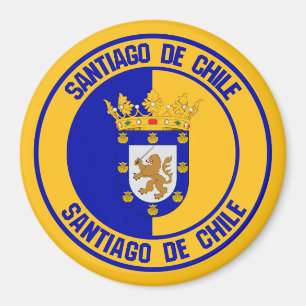 Aimant Emblème de la ronde de Santiago