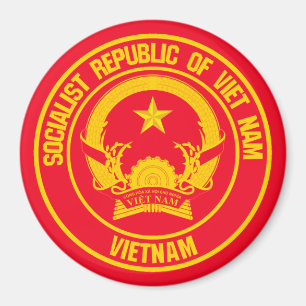 Aimant Emblème de la ronde du Vietnam