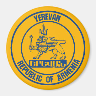 Aimant Emblème de ronde d'Erevan