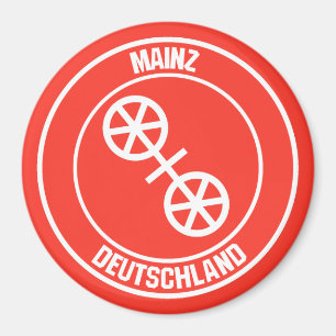 Aimant Emblème de ronde Mainz