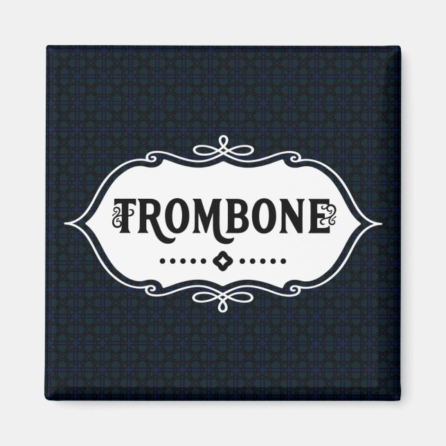 Aimant Emblème de Trombone (Devant)