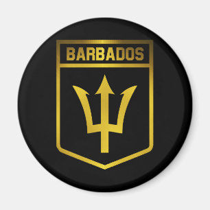 Aimant Emblème des Barbade
