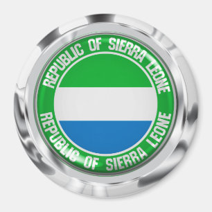 Aimant Emblème du cycle de Sierra Leone