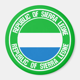 Aimant Emblème du cycle de Sierra Leone