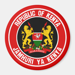 Aimant Emblème du cycle du Kenya