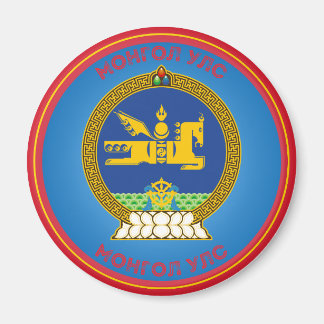 Aimant Emblème du patrimoine de Mongolie