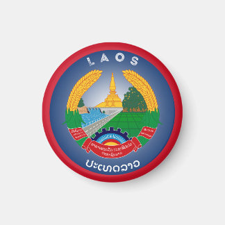 Aimant Emblème du patrimoine du Laos