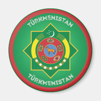 Aimant Emblème du patrimoine du Turkménistan