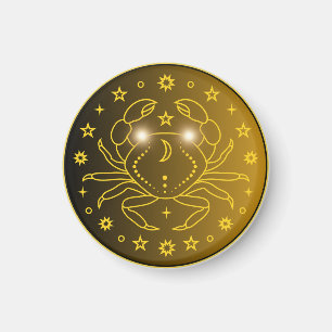 Aimant Emblème du Zodiaque Cancer   Symbole Céleste Minim