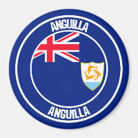 Emblème rond d'Anguilla