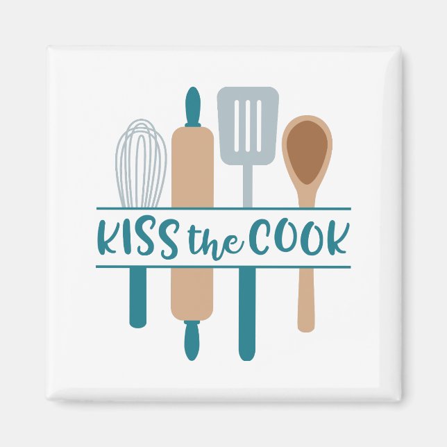Aimant Embrasse Le Cuisinier (Devant)