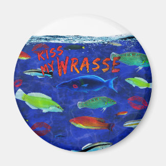 Aimant Embrasse Mon Poisson Wrasse