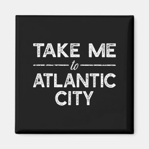 Aimant Emmenez-Moi À Atlantic City - Drôle De Voyage Dans
