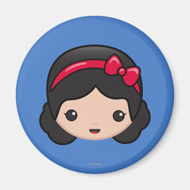 Aimant Emoji Blanche Neige (Devant)