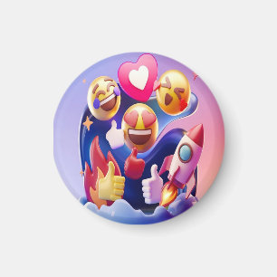 Aimant Emojis Lance Une Aventure Amusante Et Colorée