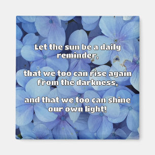 Aimant Empath Shine Positive Encouragement Citation