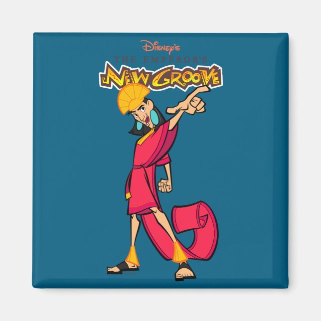 Aimant Emperors New Groove Kuzco  (Devant)