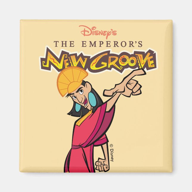 Aimant Emperor's New Groove Kuzco (Devant)