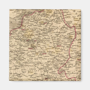 Aimant Empire Francais et Royaume d'Italie en 1809