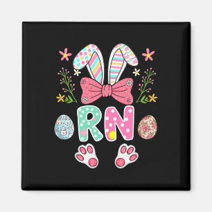 Aimant Emploi Rn Costume de Lapin de Pâques Femme Chasse
