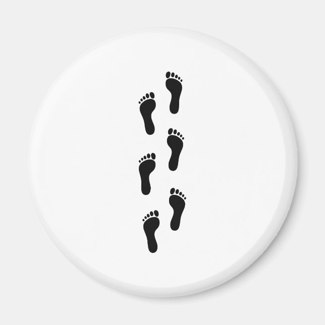 Aimant Empreinte - Pieds (Devant)