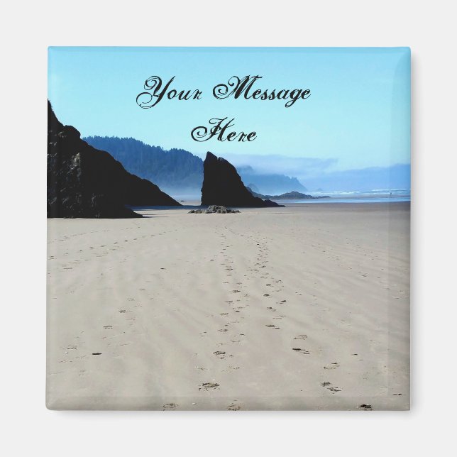 Aimant Empreintes Dans L'Aimant De Sable (Devant)