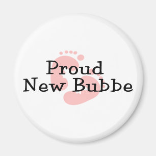 Aimant Empreintes de pied de bébé fille Nouveau Bubbe fiè