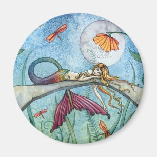 Aimant En bas par l'art de la sirène de l'étang