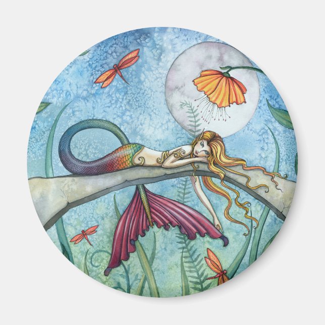 Aimant En bas par l'art de la sirène de l'étang (Devant)