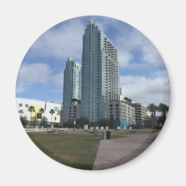 Aimant En centre-ville de Tampa, FL Stuff ! (Devant)